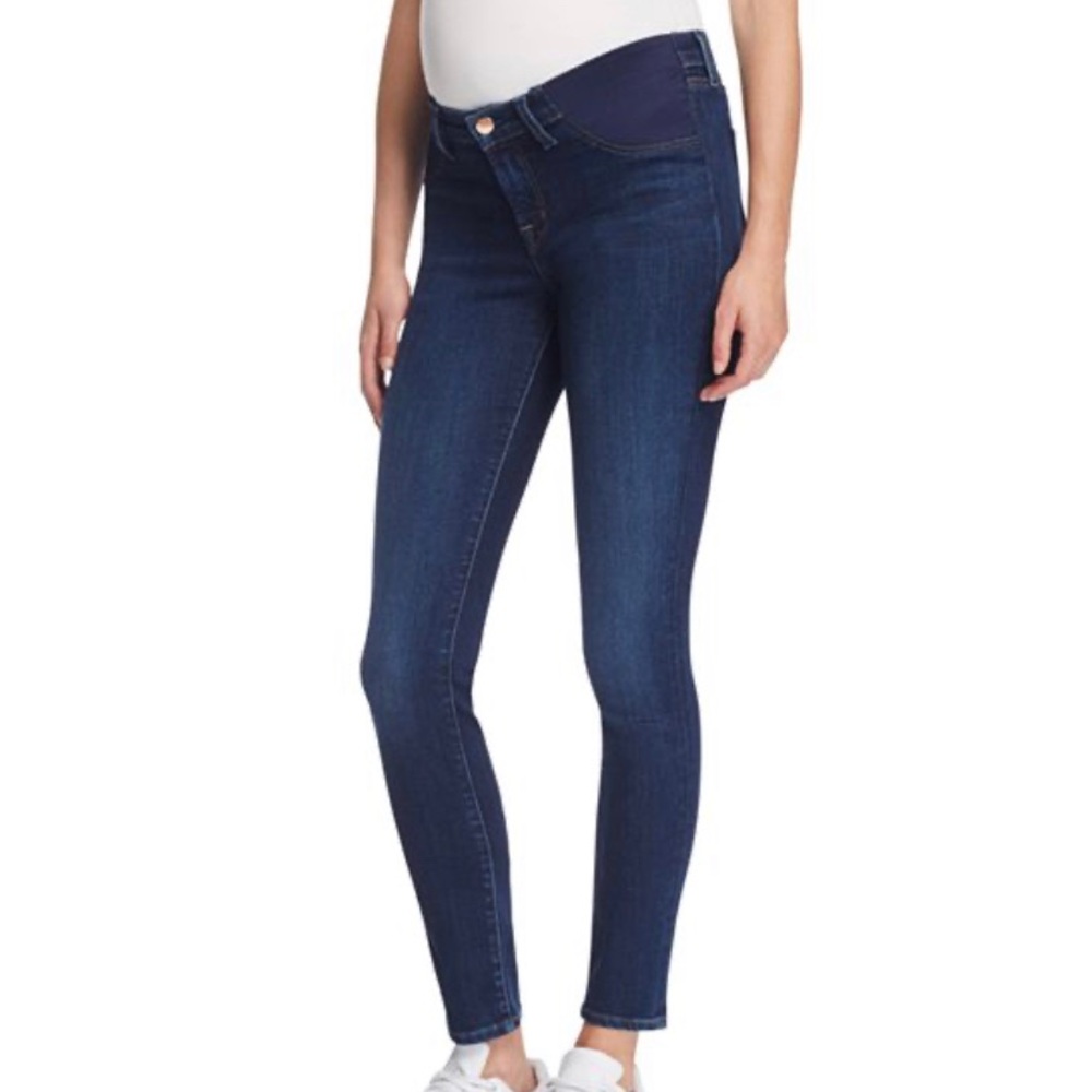 J Brand J Momma Maternity Side Panel Jeans